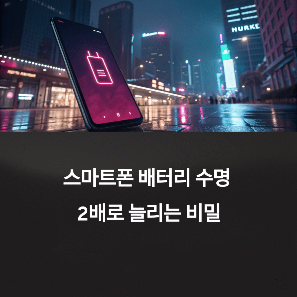 스마트폰 배터리 수명늘리기