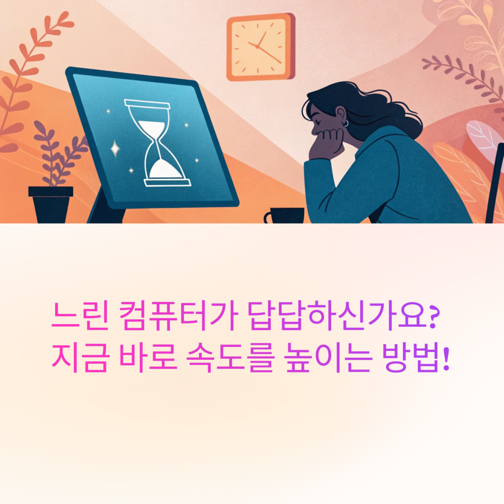 지금바로 속도를 높이는 방법