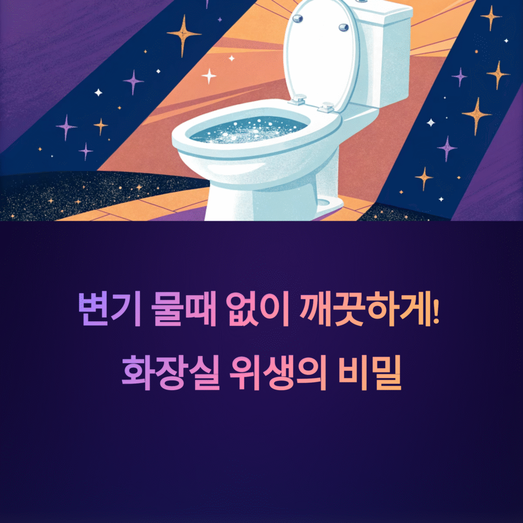 화장실 위생의 비밀