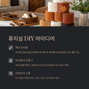휴지심 DIY 아이디어