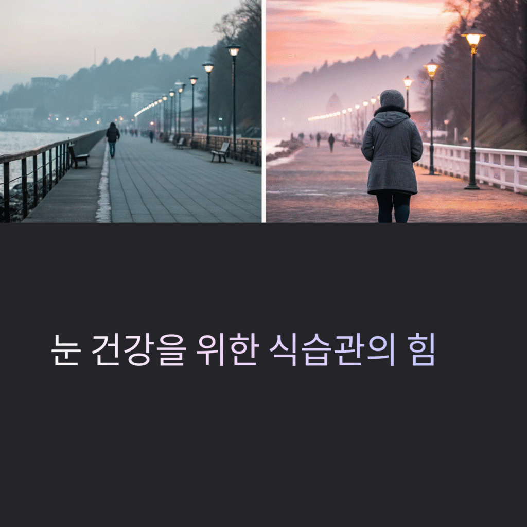 침침하고 아팠던 눈, 이것 먹고 나서 달라졌어요! 눈 건강 챙기는 식습관의 힘