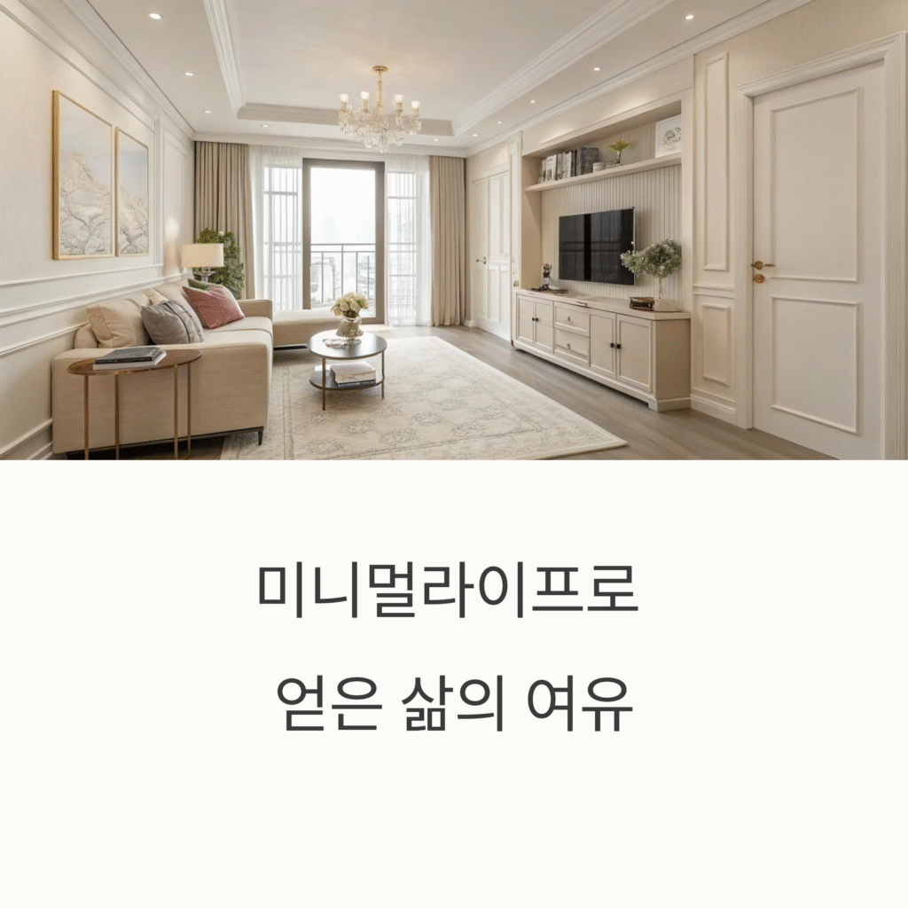 미니멀라이프 실천하고 삶이 가벼워졌어요: 비움이 만든 진짜 여유