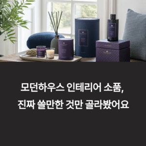 모던하우스 인테리어 소품, 진짜 쓸만한 것만 골라봤어요