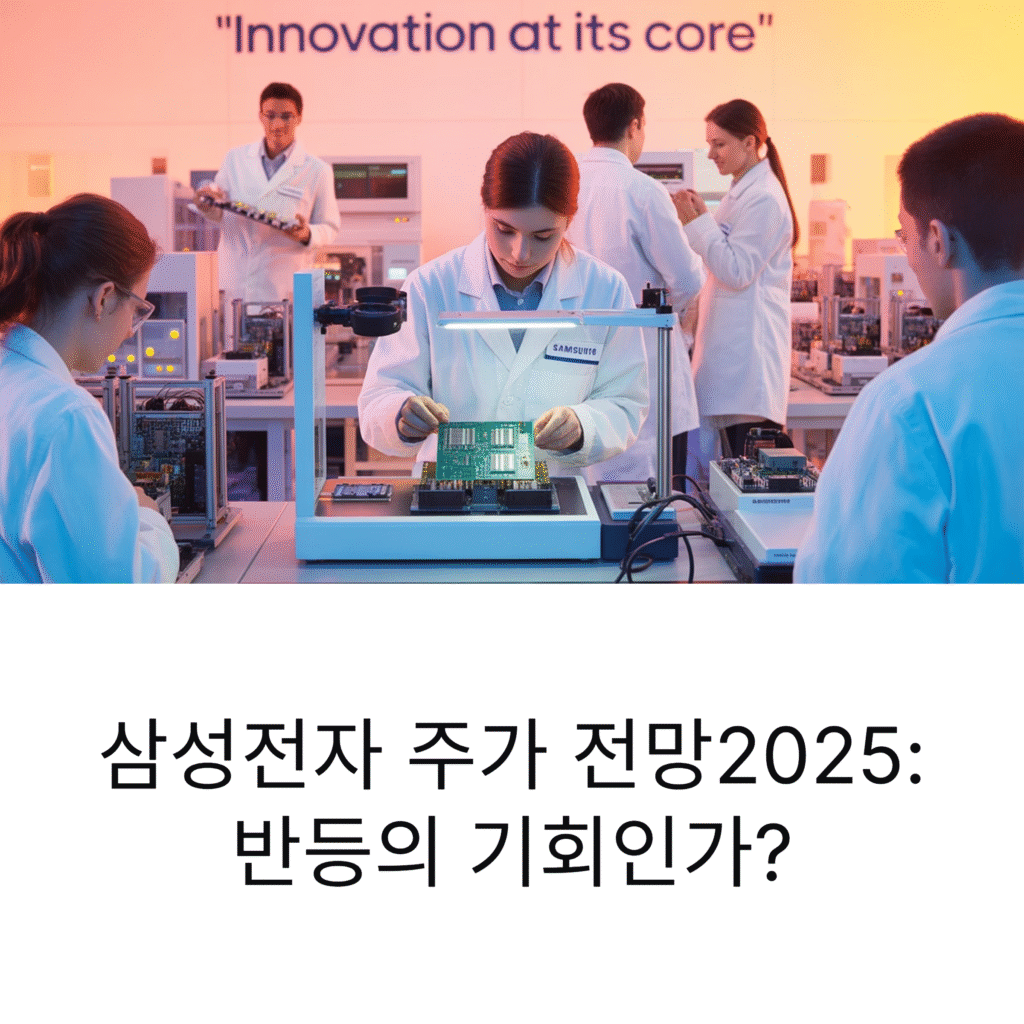 삼성전자 주가 전망 2025: 반도체 회복 기대에 따른 상승 모멘텀은?