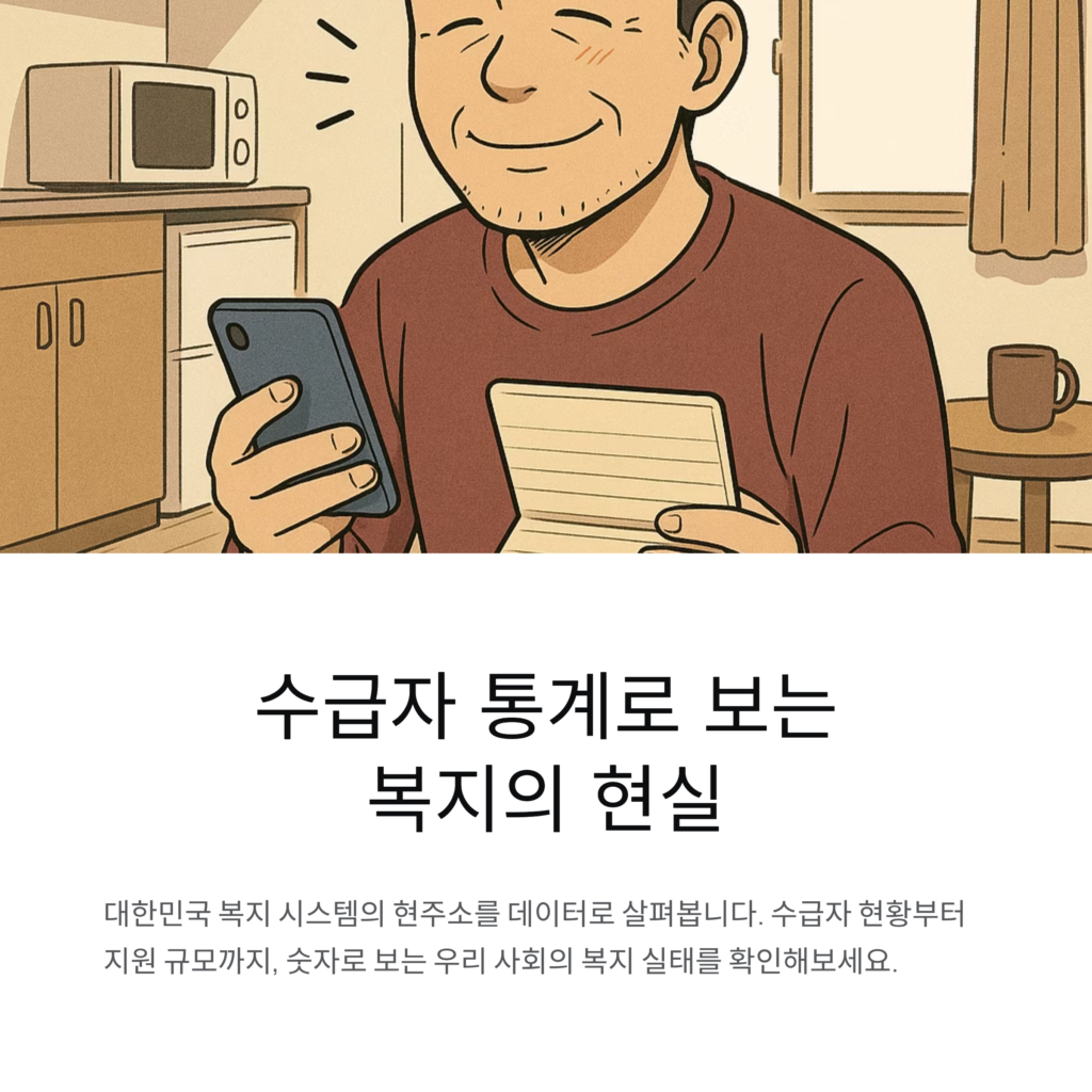 수급자 통계로 보는 복지의 현실, 숫자가 말해주는 이야기