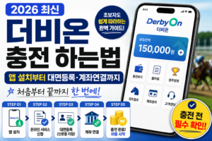 [2026 최신] 더비온 충전 하는법 총정리: 앱 설치부터 대면등록·계좌연결까지