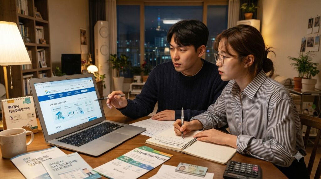 서울 SH 재개발 임대주택 신청방법